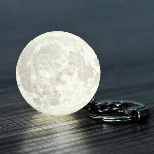 Glow Moon Keychain